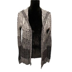 Maurices long sleeved cardigan gray size small